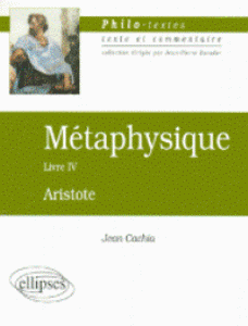 Image de Métaphysique.Livre IV. Aristote