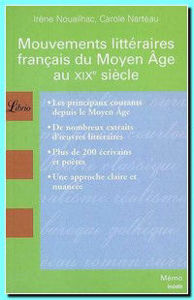 Image de Mouvements littéraires français du Moyen Age au XIXe siècle