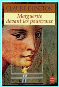 Image de Marguerite devant les pourceaux