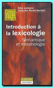 Image de Introduction à la lexicologie