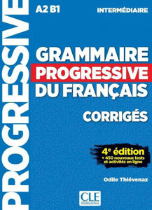 Image de Grammaire Progressive du Français Niv.Intermédiaire.(A2/B1) 4ème édition Corrigés (2018)