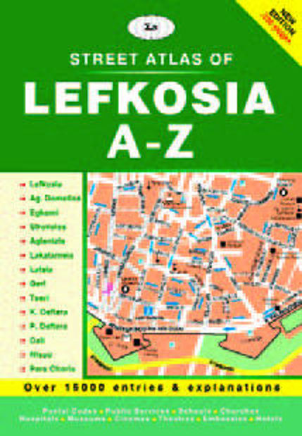 Image de Street Atlas of Nicosia & Suburbs
