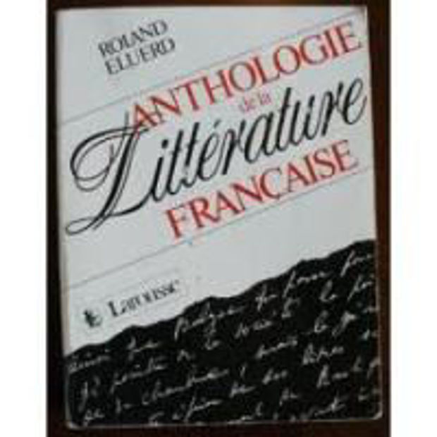 Image de Anthologie de la Littérature Française