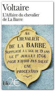 Image de L'Affaire du chevalier de La Barre - Précédé de L'Affaire Lally
