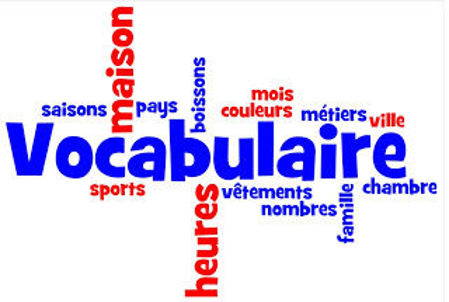 Picture for category Vocabulaire