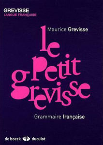 Image de Le petit Grevisse : grammaire française