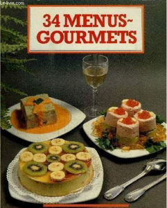 Picture of 34 menus gourmets