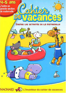 Image de Cahier de Vacances. Toutes les activités de la maternelle. 4-5 ans