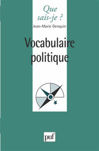 Image de Vocabulaire politique