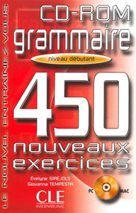Picture of Grammaire, 450 nouveaux exercices, niveau débutant