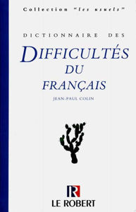 Picture of Dictionnaire des difficultés du français