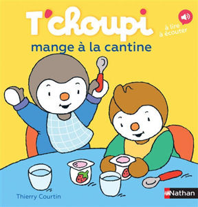 Image de T'choupi mange à la cantine