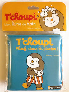 Image de T'choupi, plouf dans la piscine !