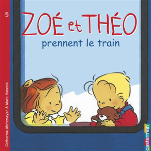 Image de Zoé et Théo prennent le train