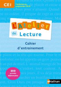 Image de Image de L'atelier de lecture CE1, cycle 2 : cahier d'entraînement L'atelier de lecture CE1, cycle 2 : cahier d'entraînement