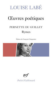Image de Oeuvres poétiques Rymes de Pernette du Guillet Blasons du corps féminin