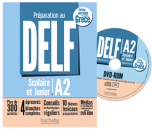 Image de DELF scolaire et junior A2 avec 1 DVD-ROM (édition enrichie)