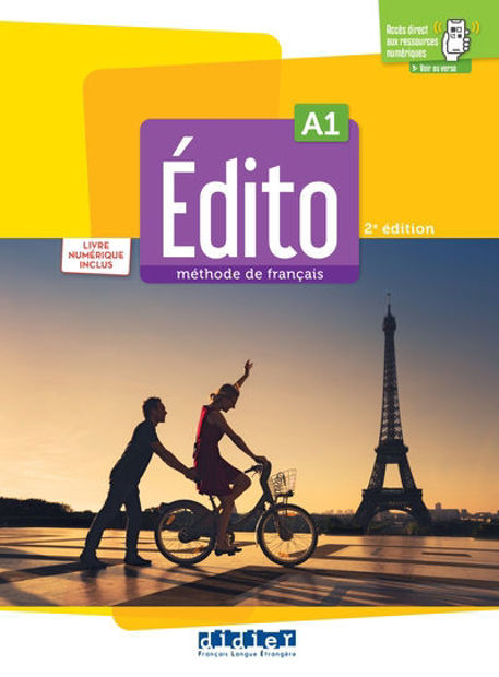 Image de Edito A1 - méthode de français - edition 2022 - avec livre numérique + didierfle.app
