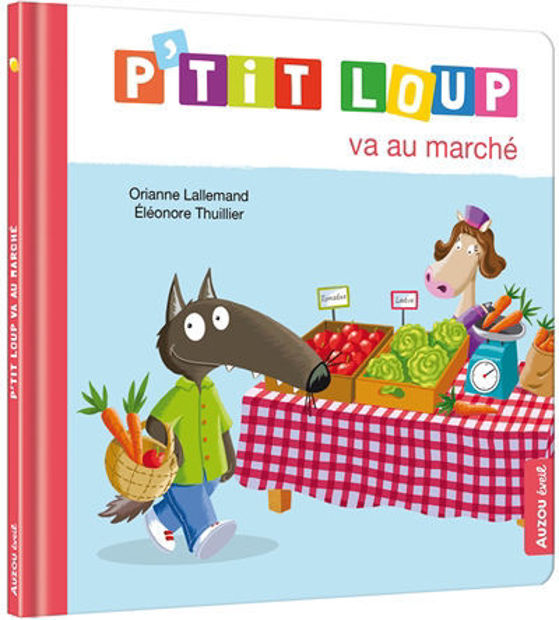 Image de P'tit Loup va au marché