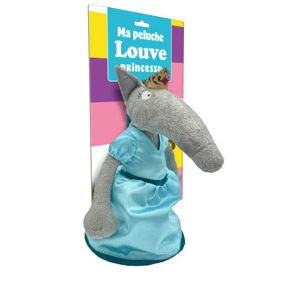 Image de PELUCHE DE LOUVE PRINCESSE