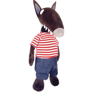 Image de PELUCHE LOUP (TAILLE MOYENNE)