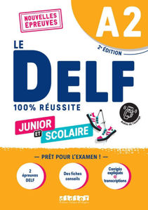 Image de DELF A2 Junior et Scolaire - 100% réussite – Nouvelles Epreuves - édition 2022 – Livre + didierfle.app