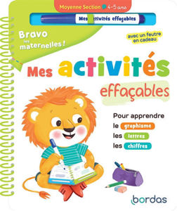 Image de Bravo les maternelles ! : mes activités effaçables :  moyenne section, 4-5 ans