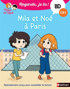 Image de Mila et Noé à Paris - Regarde, je lis CE1 (BD)