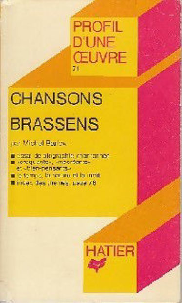 Image de Chansons Brassens