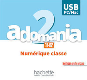Picture of Adomania 2 : Manuel numérique classe enseignant (clé USB)