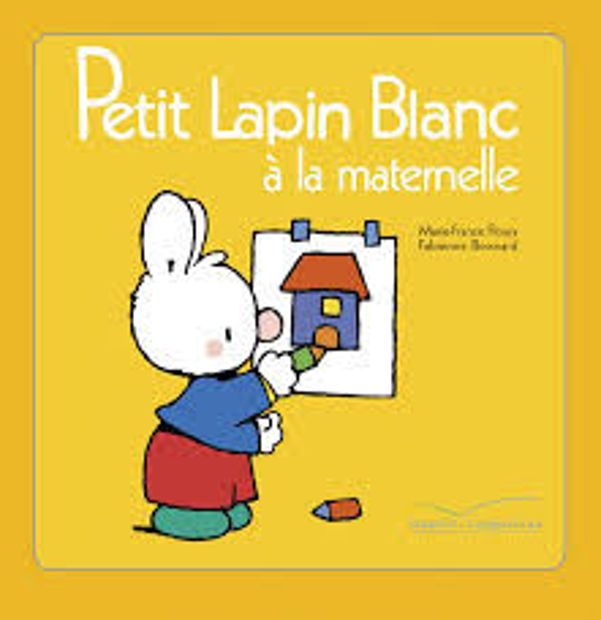 Image de Petit Lapin Blanc à la maternelle