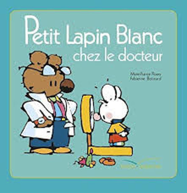 Image de Petit Lapin Blanc chez le docteur