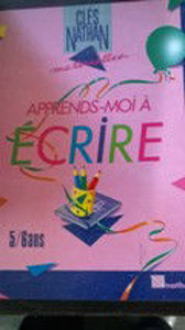 Image de Apprends-moi à écrire. 5-6 ans