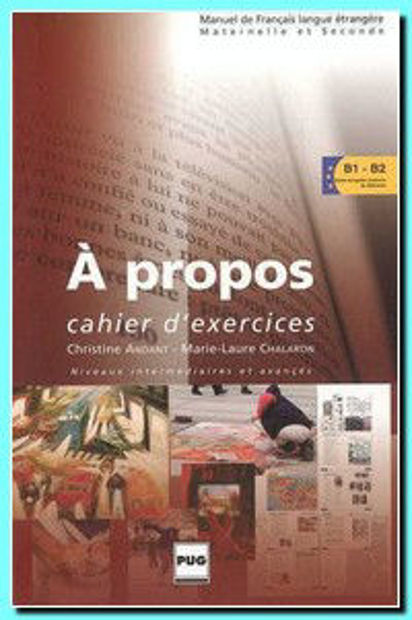 Image de A propos, niveaux B1/B2 - Cahier d'exercices