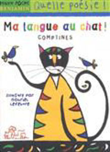 Image de Ma langue au chat. Comptines