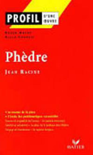 Image de Phèdre. Jean Racine