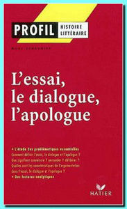 Image de L'essai, le dialogue, l'apologue