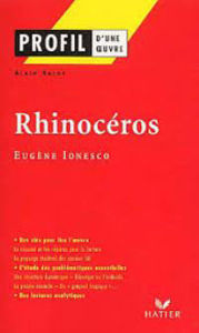 Image de Rhinocéros d'Eugène Ionesco