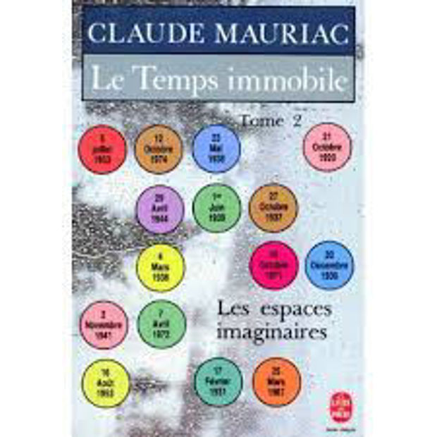Image de Le Temps immobile. Tome 2 Espaces imaginaires