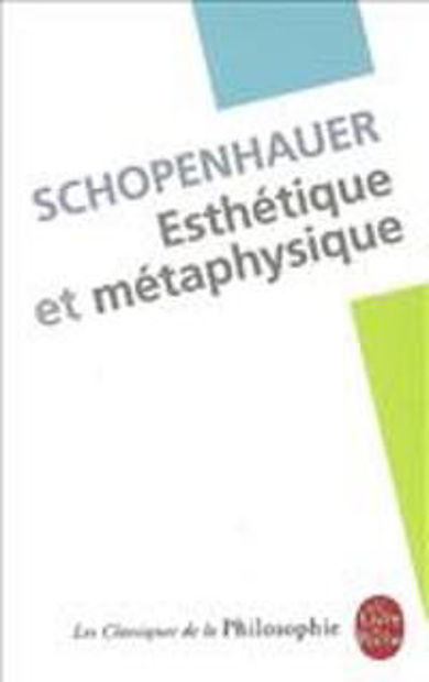 Image de Esthétique et métaphysique