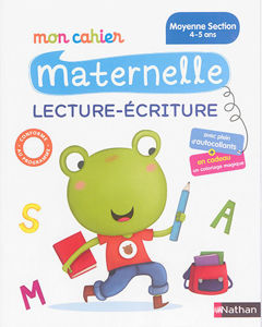 Image de Mon cahier maternelle lecture-écriture moyenne section, 4-5 ans