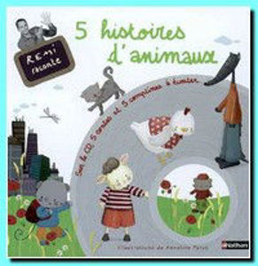 Εικόνα της 5 histoires d'animaux avec 1 CD audio