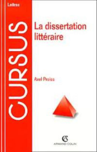 Image de La Dissertation littéraire