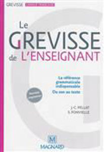 Εικόνα της Le Grevisse de l'enseignant : Grammaire de référence