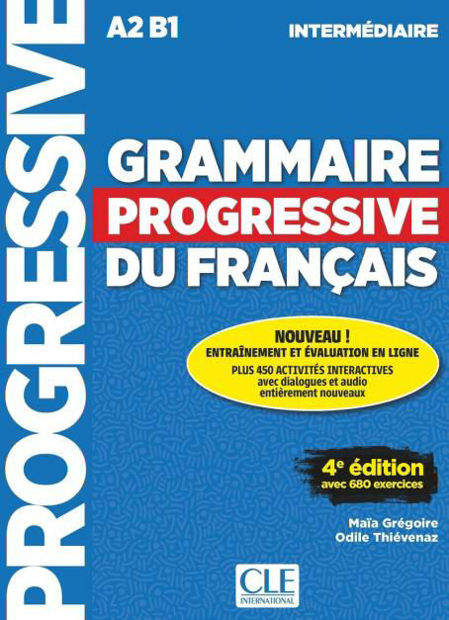 Image de Grammaire Progressive du Français Niv.Intermédiaire.(A2/B1) 4ème édition (2018)