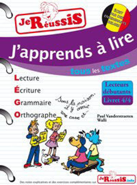 Image de J'apprends à lire tous les textes - livret 4