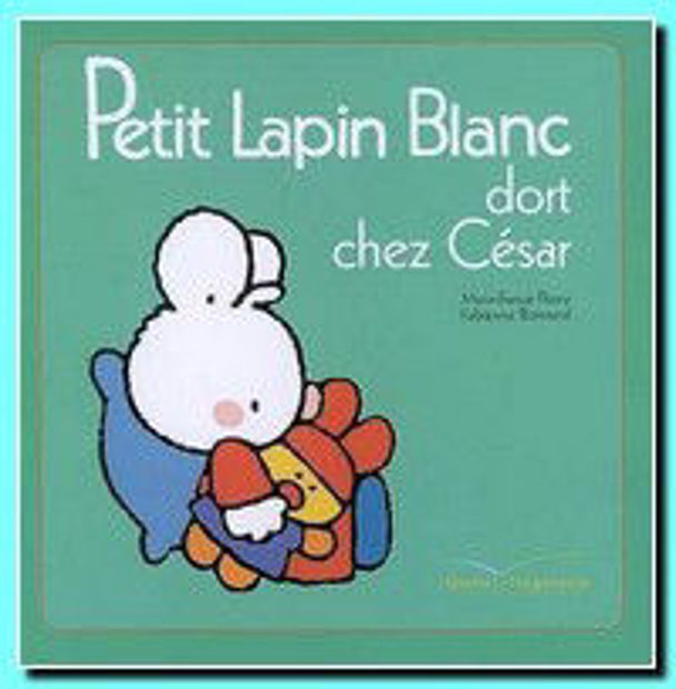 Image de Petit Lapin Blanc dort chez César