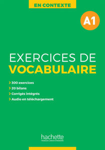 Εικόνα της Exercices de vocabulaire A1 + audio MP3 + corrigés - En Contexte