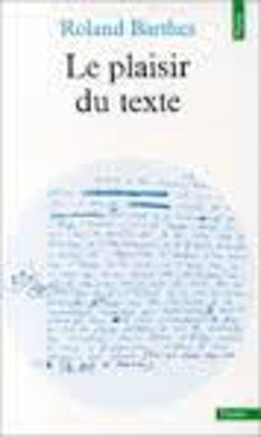 Image de Le Plaisir du texte