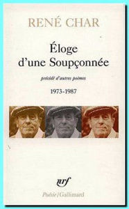 Image de Eloge d'une Soupçonnée précédé d'autres poèmes 1973 - 1987